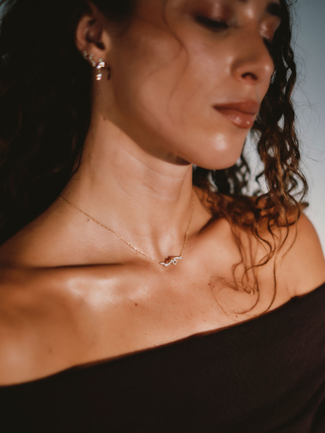 Elysia Halon Diamond Necklace