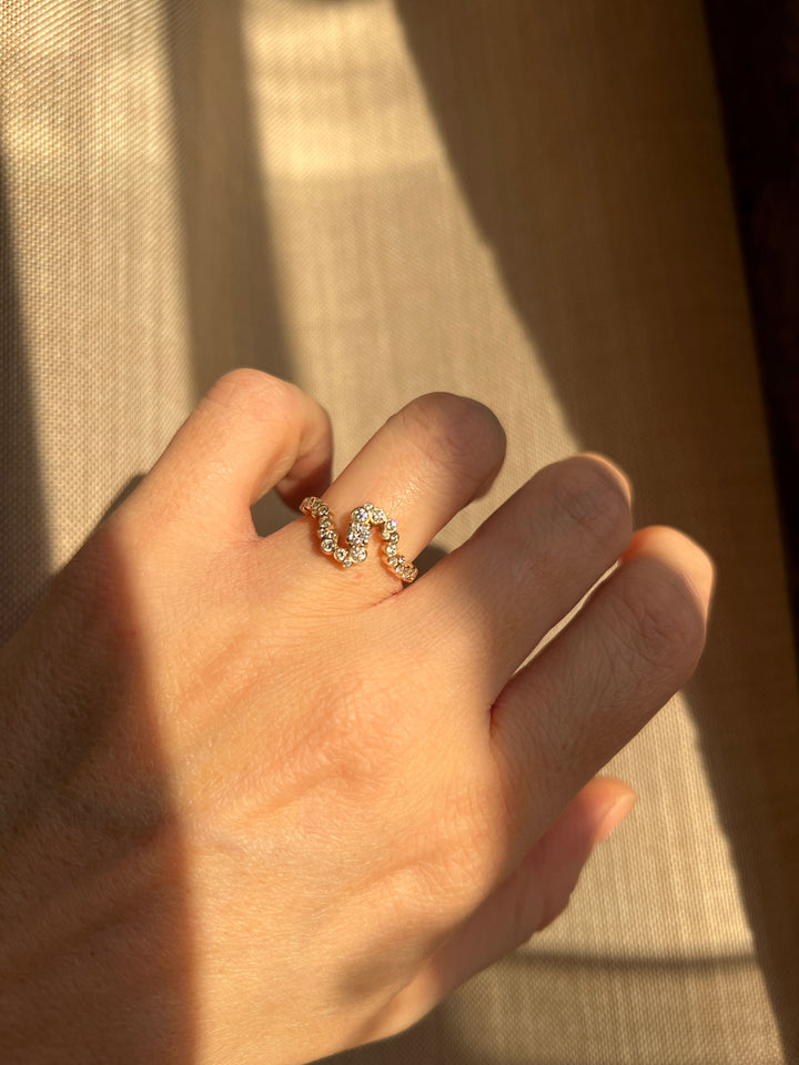 Elysia Orbit Diamond Ring