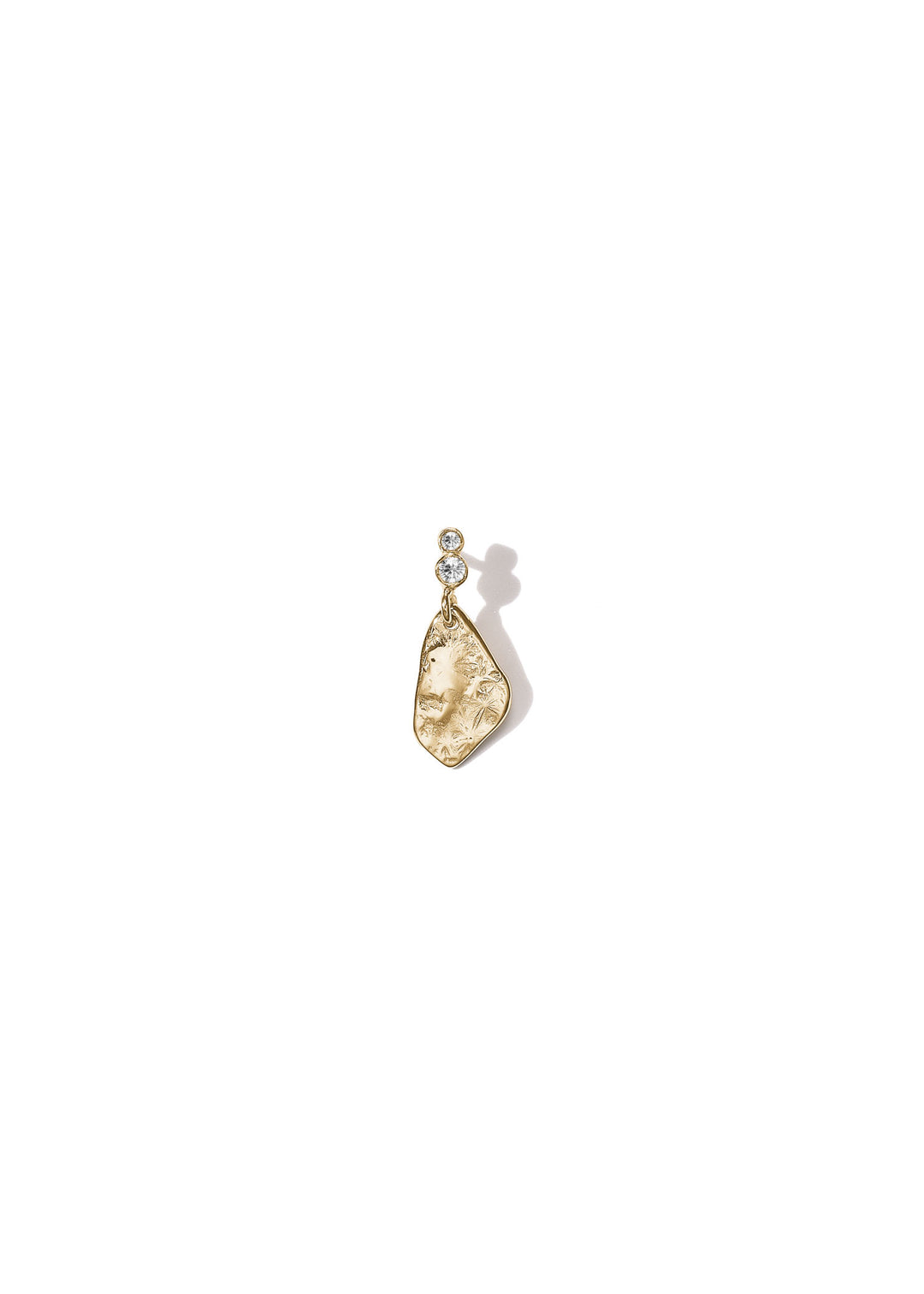 Elysia Leaf Diamond Earring