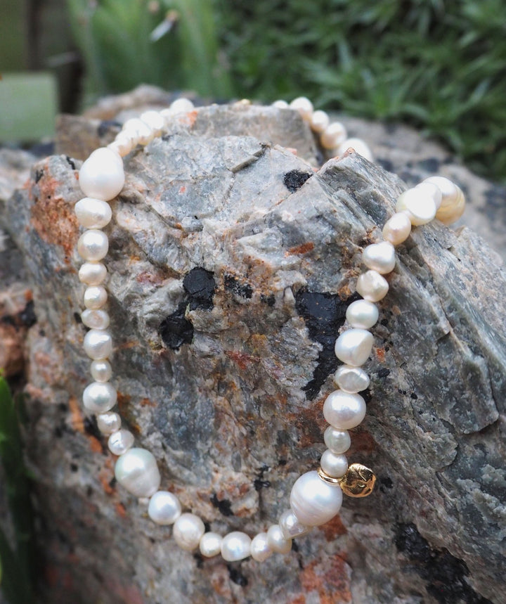 Elysia Cascade Pearl Necklace - Soleya Jewellery